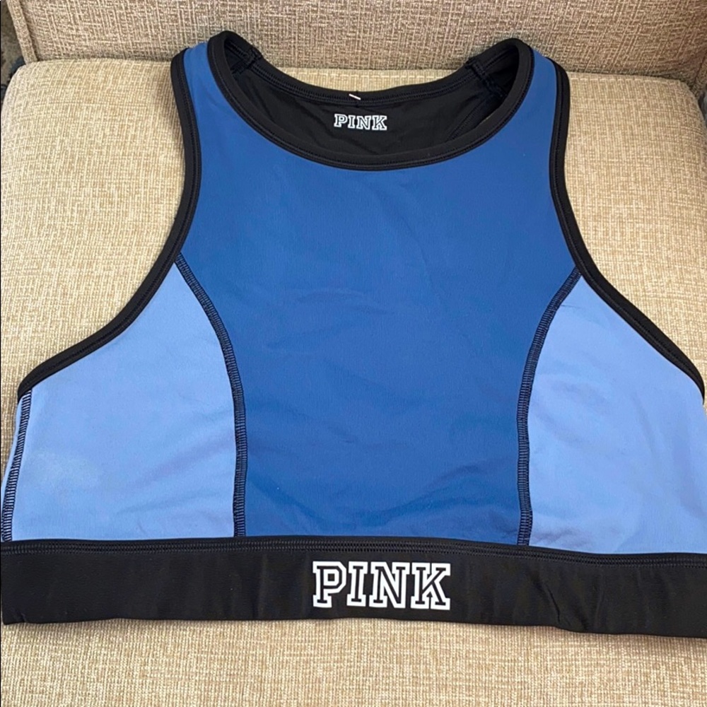 PINK Victoria secrets sports bra size Lg/XL